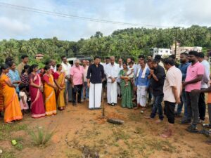 ತಿರುವೈಲು ಅಂಗನವಾಡಿ ,ಕಟ್ಟಡಕ್ಕೆ ಭೂಮಿಪೂಜೆ